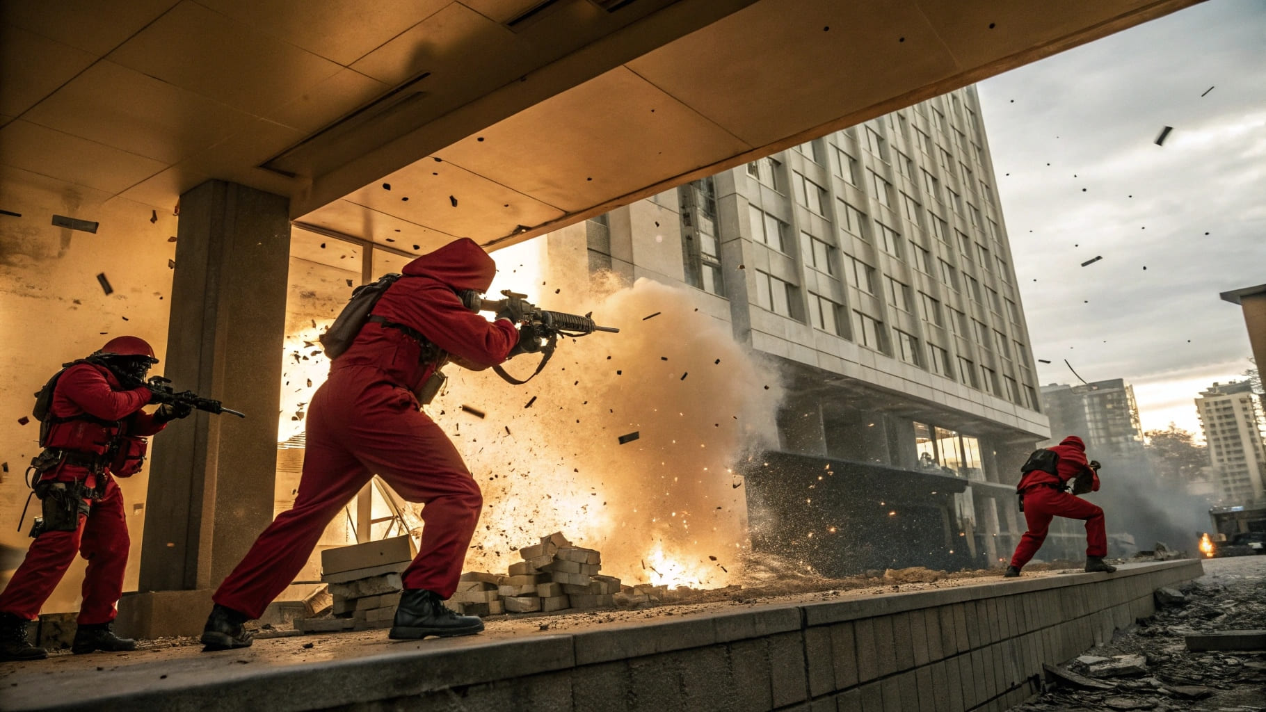 Бумажный дом 4 сезон 7 серия