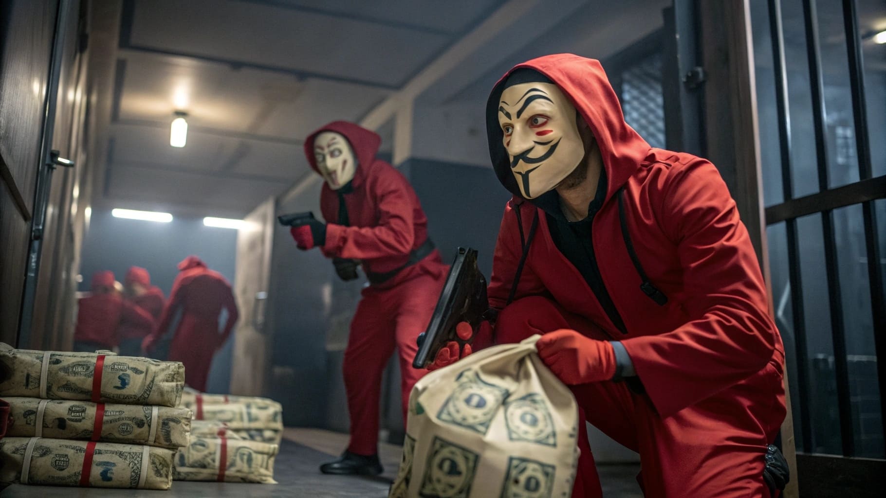 Бумажный дом 1 сезон 9 серия